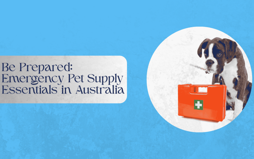 Be Prepared: Emergency Pet Supply Essentials in Australia